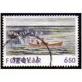 1996 Faroe Islands Sc# 308 used - Graphic Art (...
