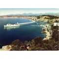 Postcard Corsica Ferry Nice Entrance to Port Fr...