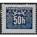 Po Mi 69: 50 h. blue Postage Due Stamp.