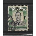 SouthernRhodesia.SG48 1s King George VI (Black ...