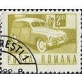 ROMANIA, ROAD, Mail collection, olive 1971, 2L, #4