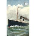 American Line SS ST PAUL Tuck Oilette Postcard ...