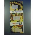 1950 Dole Pineapple Ad - Tropic Tempters