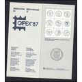 Passport for 87-06-15 CAPEX '87 Box0049