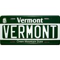 Vermont State License Plate Novelty Fridge Magnet