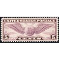 C16, Mint NH XF GEM 5¢ Wings - Beautiful Stamp!...