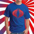GI Joe Cobra Blue T-Shirt S M L XL 2XL