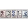 France 1957 Michel 1129 - 1133 O Cote (2008) 5....