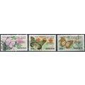 Butterflies: 3 Values - Nigeria 1982 - F H - SG...