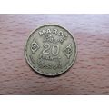 Morocco 1952 20 Francs Coin