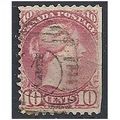 Canada 1889 SG111 10c Brownish-Pink Good Used -...