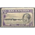 Ascension 1934 SG21 1/2d Black & Violet Mounted...