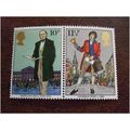 1979 GB Sir Rowland Hill pair of unused mint st...