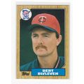 1987 Topps Bert Blyleven baseball card #25 – Twins