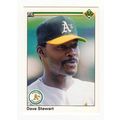 1990 Upper Deck Dave Stewart baseball card #272...