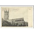 Wales Cardiff St John's Church Postcard by Stew...