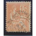 France Stamp Scott #117, Used