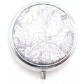 William Morris Silver Leaf Design Pill Box 2 CM...
