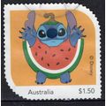 2025, DISNEY'S STITCH. USED SELF-ADHESIVE MYSTA...