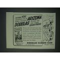 1947 Douglas Arizona Ad - Picture You Enjoying Life