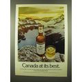 1975 Canadian Mist Whisky Ad - Canada