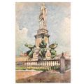 LIVORNO, ITALY unused vintage postcard =
