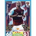 Match Attax 2017/2018 351 Pedro Obiang West Ham...