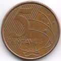 Brazil : 5 Centavos 2003