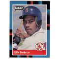 1988 Leaf Ellis Burks RC baseball rookie card #...