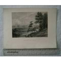 c1870 engraving Burton on Trent