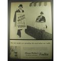 1956 Hiram Walker Vodka Ad - The best people are spreading the word