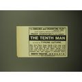1960 The Tenth Man Play Advertisement - A Fabulous and Enchanting Play!