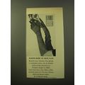1960 Bonwit Teller Christian Dior Gloves Ad - Elbow-Deep in Chic