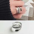 Female Serpentine Pearl Ring Fashion Epoxy Ring...