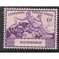 Montserrat 1949 KGV1 6d Purple UPU Postal Union...