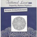Tattered Lace. Amore Embellishment Die. Die Cut...