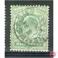 GB stamps 1902-10 KEV11 - 1/2d SG215 Kempston c...