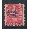 NICARAGUA 1898 OVERPRINT FRANQUEO OFFICIAL ON 1...