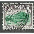 RHO 1959 1/-3d 'LAKE NYASA' FINE USED (EBID45-651)
