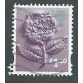 ENGLAND £1.10 'TUDOR ROSE' (EN41) FINE USED (EB...