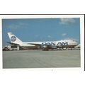 Aviation PAN AM BOEING 747-121 (A) Postcard by ...