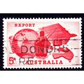Australia 1963 Export 5d Used Stamp.