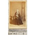 Carte-de-visite A. H. Clarke, Ripon - lady, Aun...