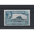 Gibraltar.SG141 3d Greenish Blue.Mounted Mint.M...