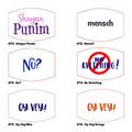 JEWISH SAYINGS Face Masks (Choice of Designs)[ ]