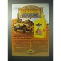 1986 Pennzoil Motor Oil Ad - 1987 Jeep Wrangler