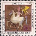 GERMANY, Posthorn on Horseback, brown 1983, 80 ...