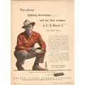 UNITED STATES RUBBER COMPANY 1954 always fighti...