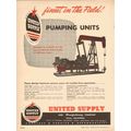 UNITED SUPPLY MFG COMPANY 1954 Finest oil pumpi...