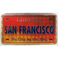 San Francisco The City By The Bay Foil Panorami...